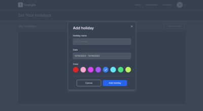 How to Add Holiday? How to Add Holiday?