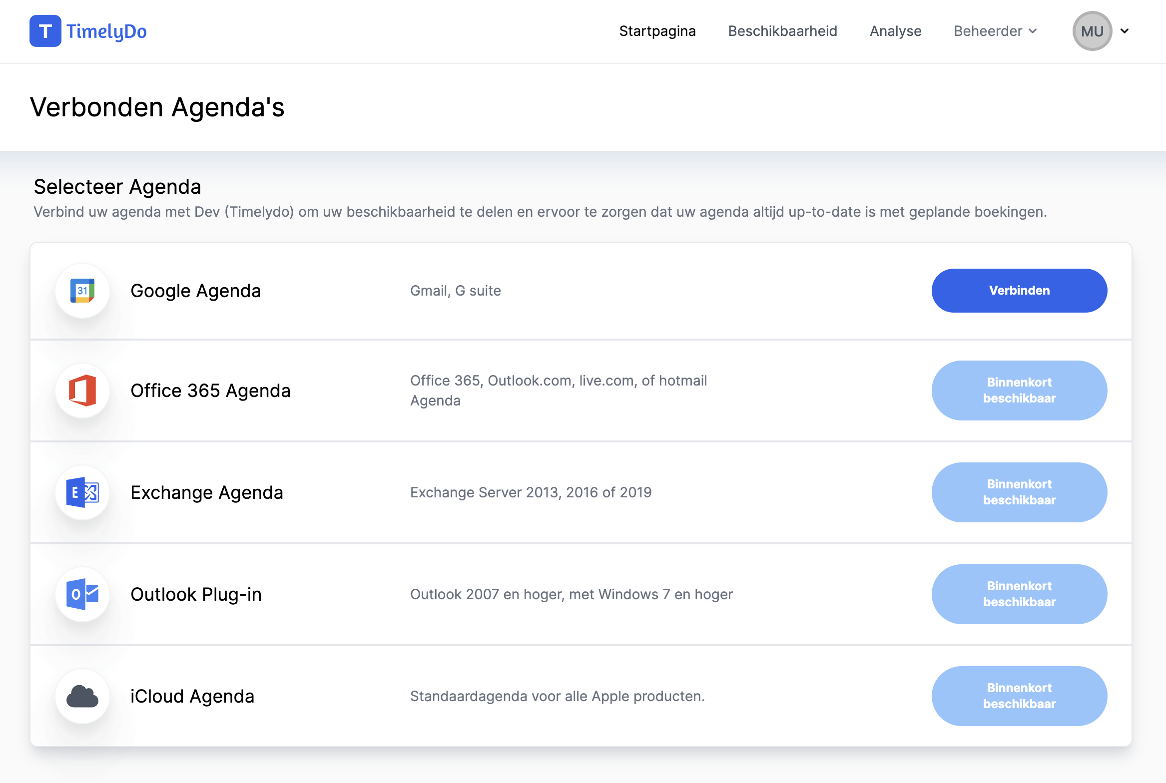 Gekoppelde agenda's